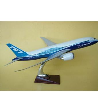 Diecast Metal Resin Plane Model - Boeing 787