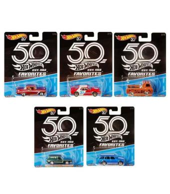 50th anniversary hot wheels favorites