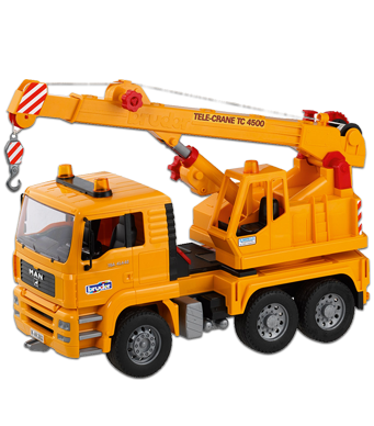 bruder telecrane tc 4500 truck